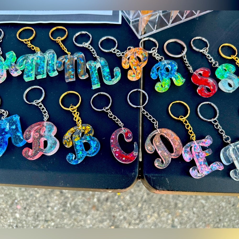 Letter Keychains